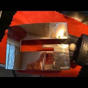 Authentic Gucci belt buckle